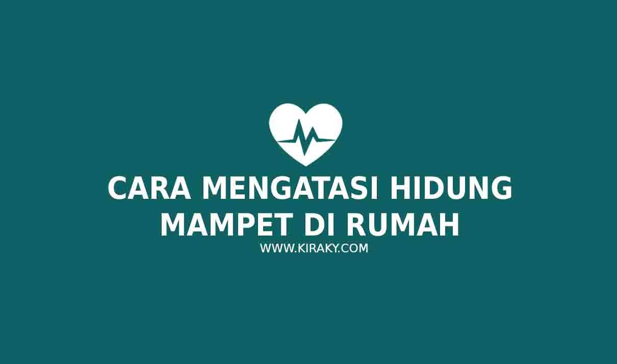 Cara Mengatasi Hidung Mampet di Rumah