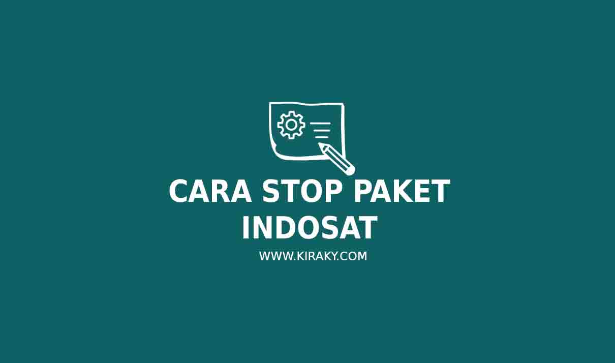 3 Cara Stop Paket Indosat