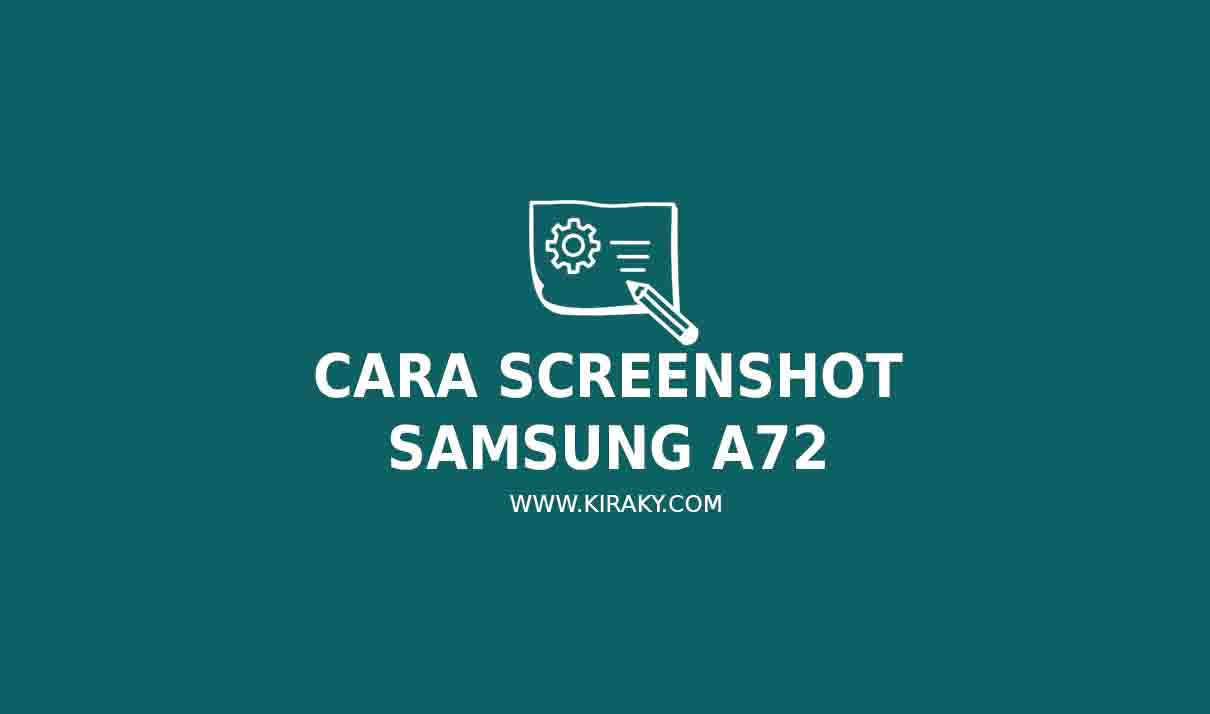 Cara Screenshot Samsung A72